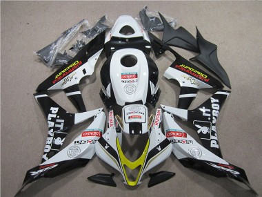 Carenado Honda CBR 600 RR 2007-2008 - Negro Rojo Blanco DENSO