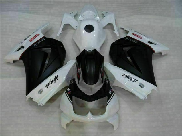 Carenado Kawasaki EX250 2008-2012 - Blanco Negro Ninja