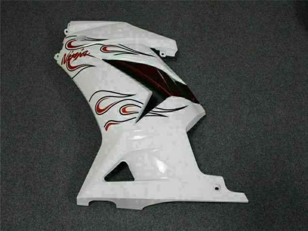 Carenado Kawasaki EX250 2008-2012 - Blanco Rojo