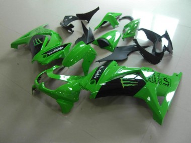 Carenado Kawasaki ZX 250R 2008-2012 - Nuevo Verde Monster