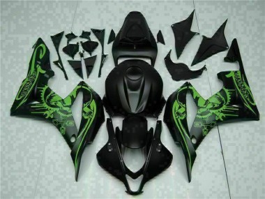 Carenado & Plástico Honda CBR 600 RR 2007-2008 - Negro Verde