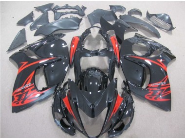 Carenado & Plástico Suzuki GSXR 1300 Hayabusa 2008-2019 - Negro Rojo