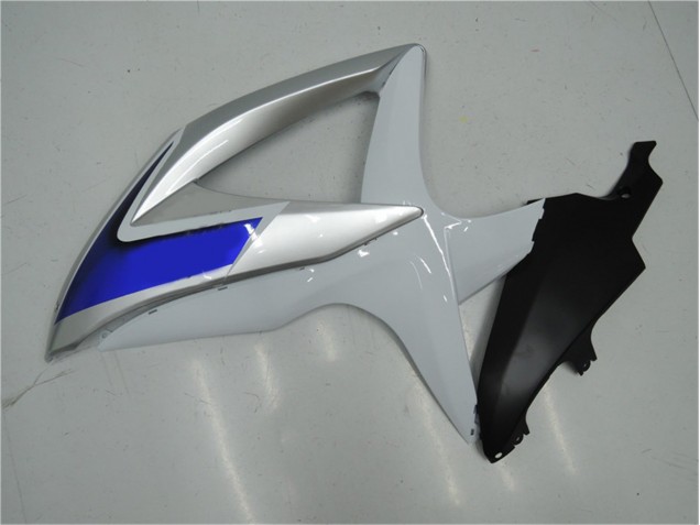 Carenado Suzuki GSXR 600 / 750 K8 2008-2010 - Blanco Plata Azul