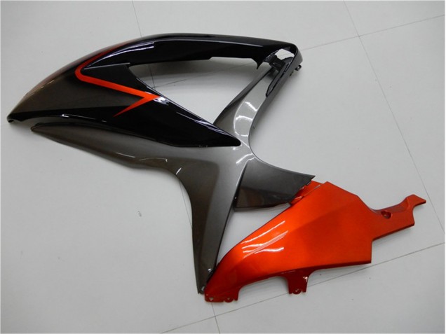 Carenado Suzuki GSXR 600 / 750 K8 2008-2010 - Negro Naranja Gris