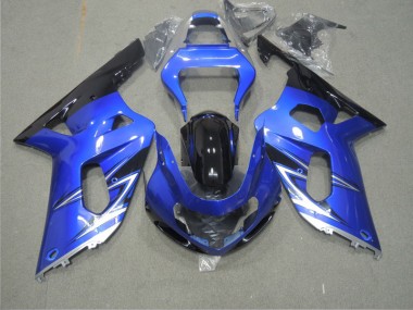 Carenado Suzuki GSXR 600 K1 K2 K3 2001-2003 - Azul