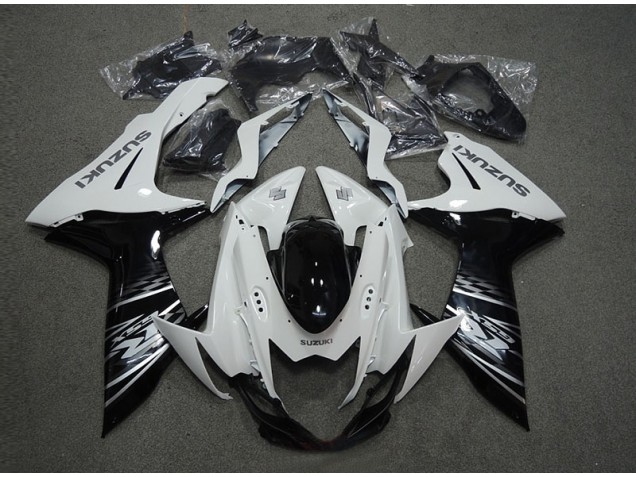 Carenado Suzuki GSXR 600 K11 2011-2021 - Blanco Negro