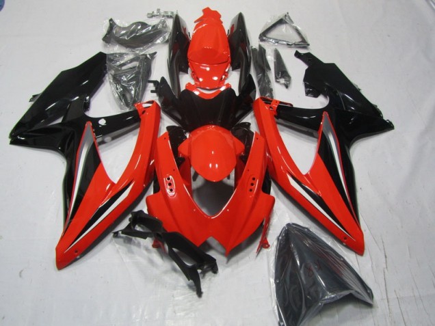 Carenado Suzuki GSXR 600 K8 2008-2010 - Rojo Negro