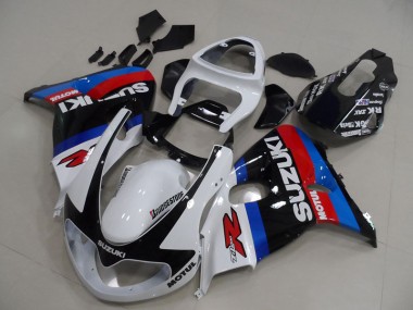 Carenado Suzuki TL1000R 1998-2003 - Blanco Azul Motul