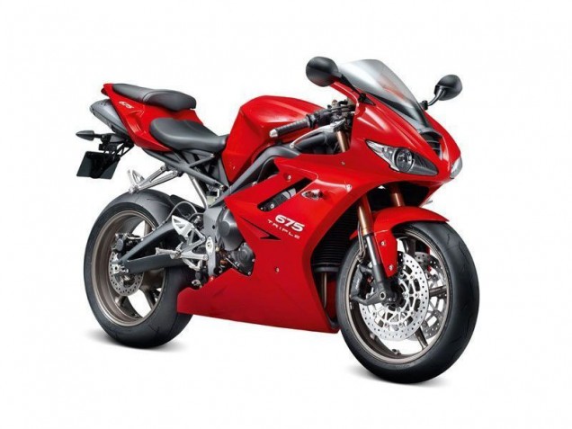 Carenado Triumph Daytona 675 Triple 2006-2008 - Rojo