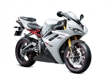 Carenado Triumph Daytona 675 Triple 2009-2012 - Blanco Perla Negro