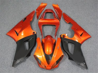 Carenado Yamaha R1 2000-2001 - Naranja Negro