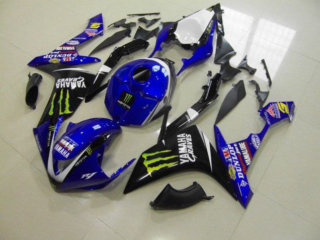 Carenado Yamaha R1 2007-2008 - Azul Monster