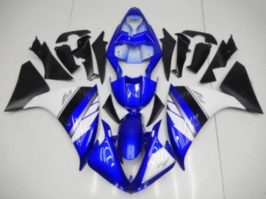 Carenado Yamaha R1 2009-2011 - Azul Blanco Negro