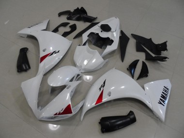 Carenado Yamaha R1 2009-2011 - Blanco Negro