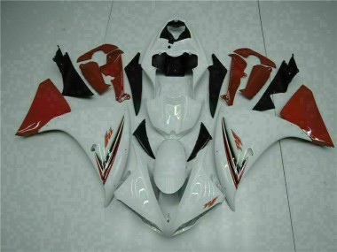 Carenado Yamaha R1 2009-2011 - Blanco Rojo