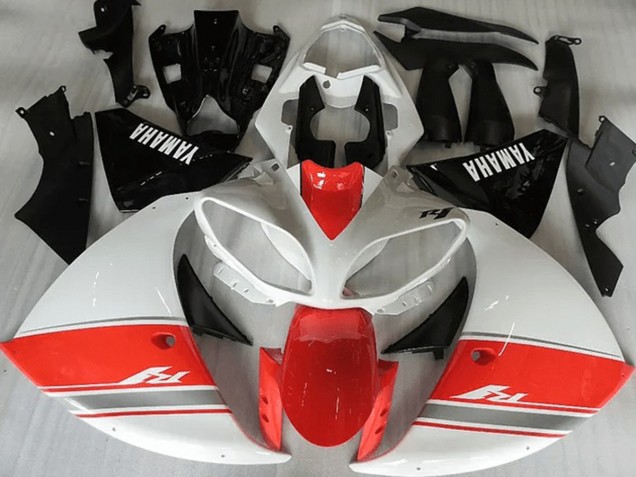 Carenado Yamaha R1 2009-2011 - Racy Rojo Blanco Negro