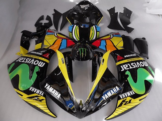 Carenado Yamaha R1 2009-2011 - Rossi Movistar