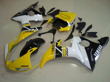 Carenado Yamaha R6 2003-2005 - Amarillo Aniversario