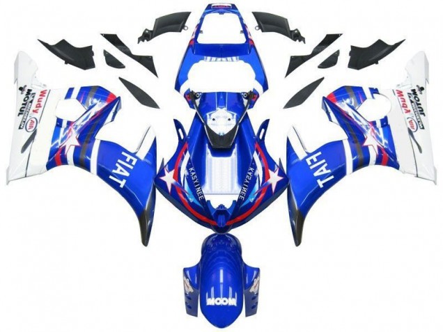 Carenado Yamaha R6 2003-2005 - Azul Estrella Fiat