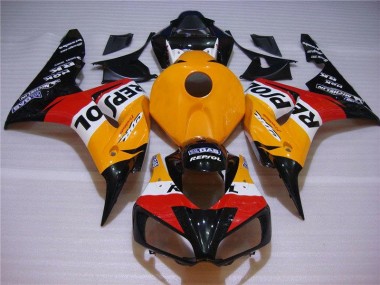 Carenados Honda CBR 1000 RR 2004-2005 - Naranja Negro Repsol