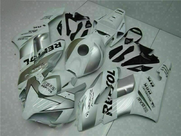 Carrocería Honda CBR 1000 RR 2004-2005 - Plata Blanco Repsol