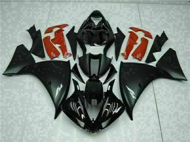 Carrocería Yamaha R1 2009-2011 - Negro Rojo