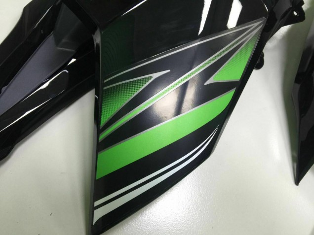 Inyección Kit Carenado Kawasaki Z800 2013-2016 - Verde Negro