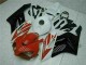 Inyección Kits Carenado Honda CBR 1000 RR 2004-2005 - Rojo Blanco