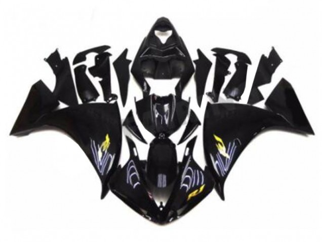 Kit Carenado ABS Completo Yamaha R1 2009-2011 - Negro