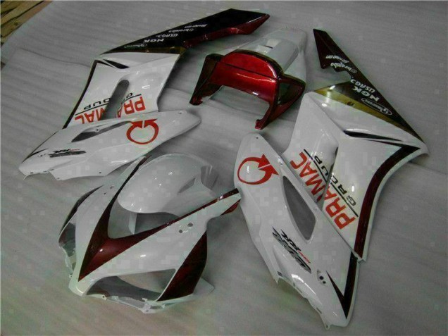 Kit Carenado Honda CBR 1000 RR 2004-2005 - Blanco Rojo