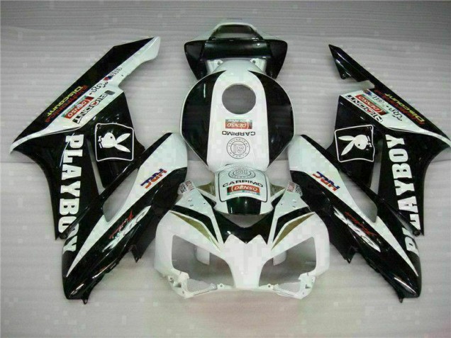 Kit Carenado Honda CBR 1000 RR 2004-2005 - Negro Blanco