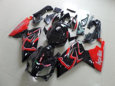 Kit Carenado Inyección Aprilia RS 125 2006-2011 - Negro y rojo