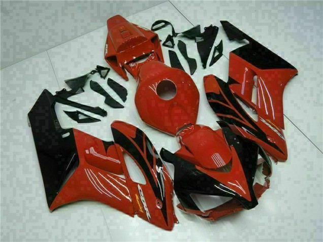 Kit Carenado Inyección Honda CBR 1000 RR 2004-2005 - Rojo Negro