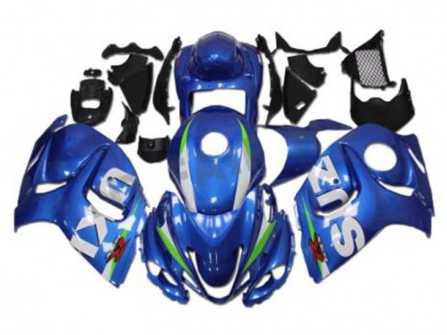 Kit Carenado Suzuki GSXR 1300 Hayabusa 2008-2019 - Azul Blanco