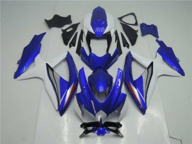 Kit Completo Carenado Suzuki GSXR 600 / 750 K8 2008-2010 - Azul Blanco