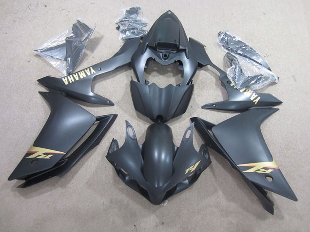 Kits ABS Carenado Yamaha R1 2007-2008 - Negro Oro Calcomanías