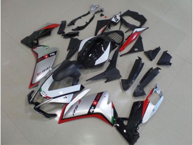 Kits Carenado Aprilia RS4 50 125 2011-2018 - Negro Plata Rojo