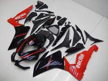 Kits Completo Carenado ABS Aprilia RSV4 2009-2015 - Negro Rojo