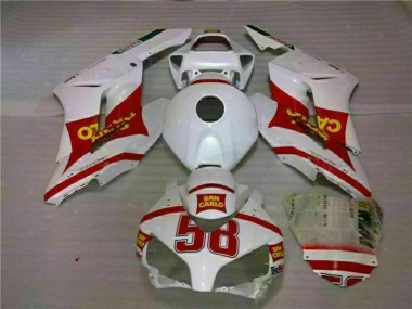 Kits Completo Carenado ABS Honda CBR 1000 RR 2004-2005 - Blanco Rojo