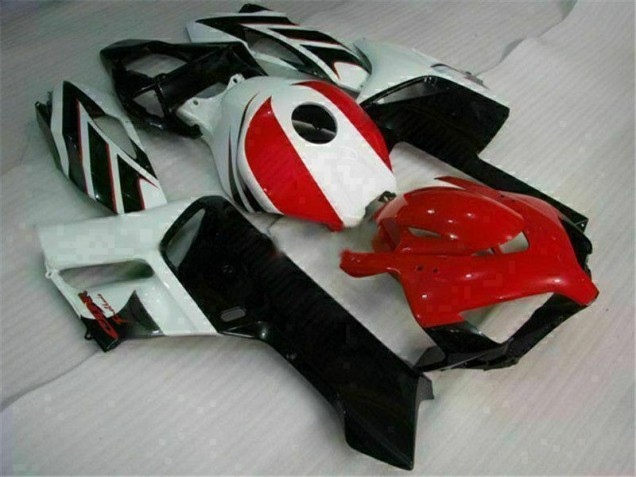 Kits Completo Carenado ABS Honda CBR 1000 RR 2004-2005 - Negro Blanco