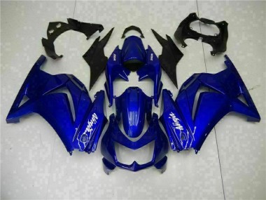 Kits Completo Carenado Kawasaki EX250 2008-2012 - Azul Negro Blanco Ninja